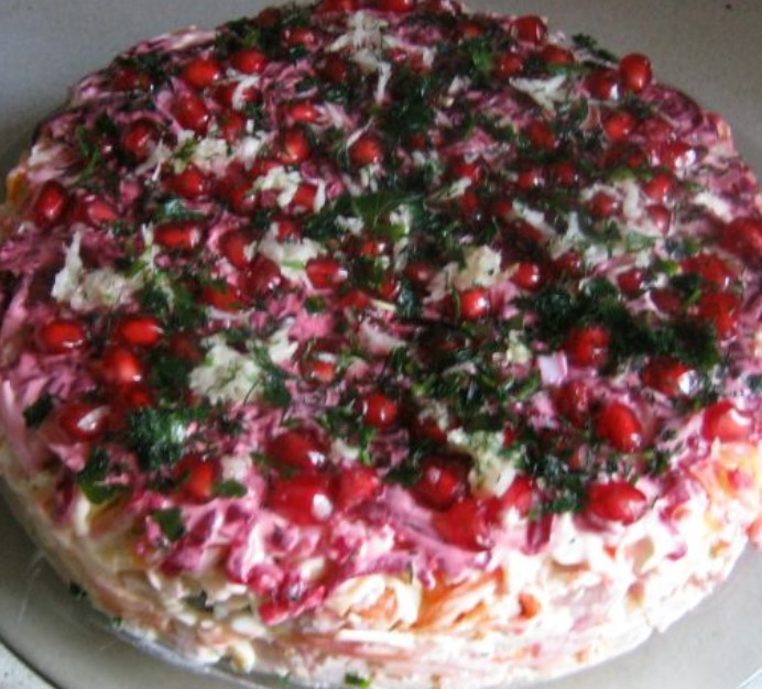 Festive Puff Smoked Ham Salad