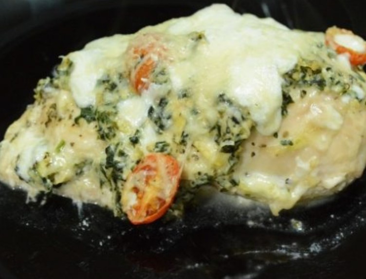 Stuffed Peppers with Chicken and Cottage Cheese