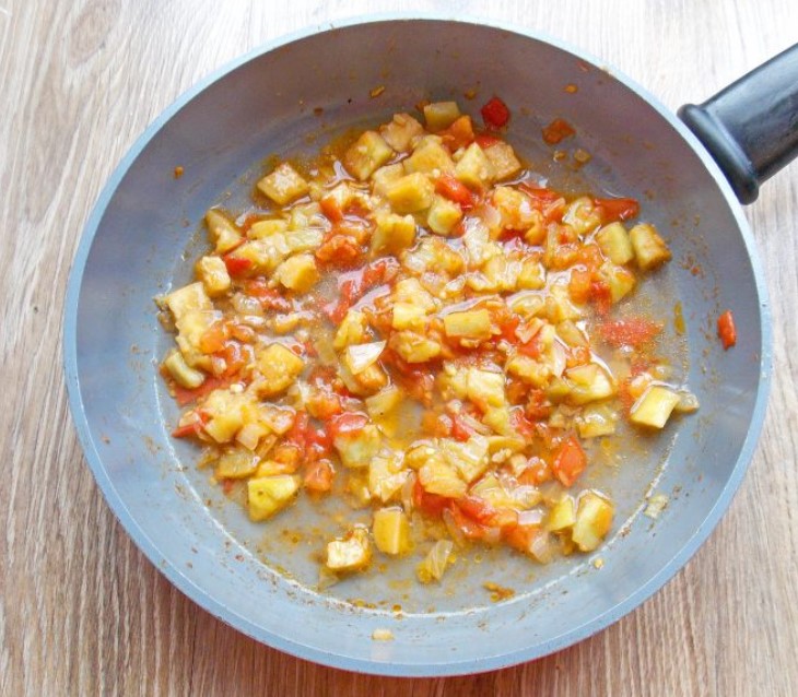 Couscous with Eggplant