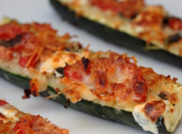 Oven Baked Zucchini with Potatoes and Tomatoes