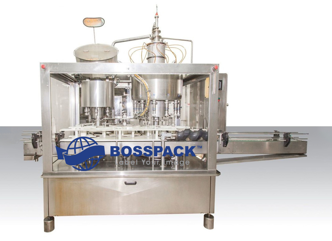 Rotary Vacuum Filling & Capping Machine Bosspack