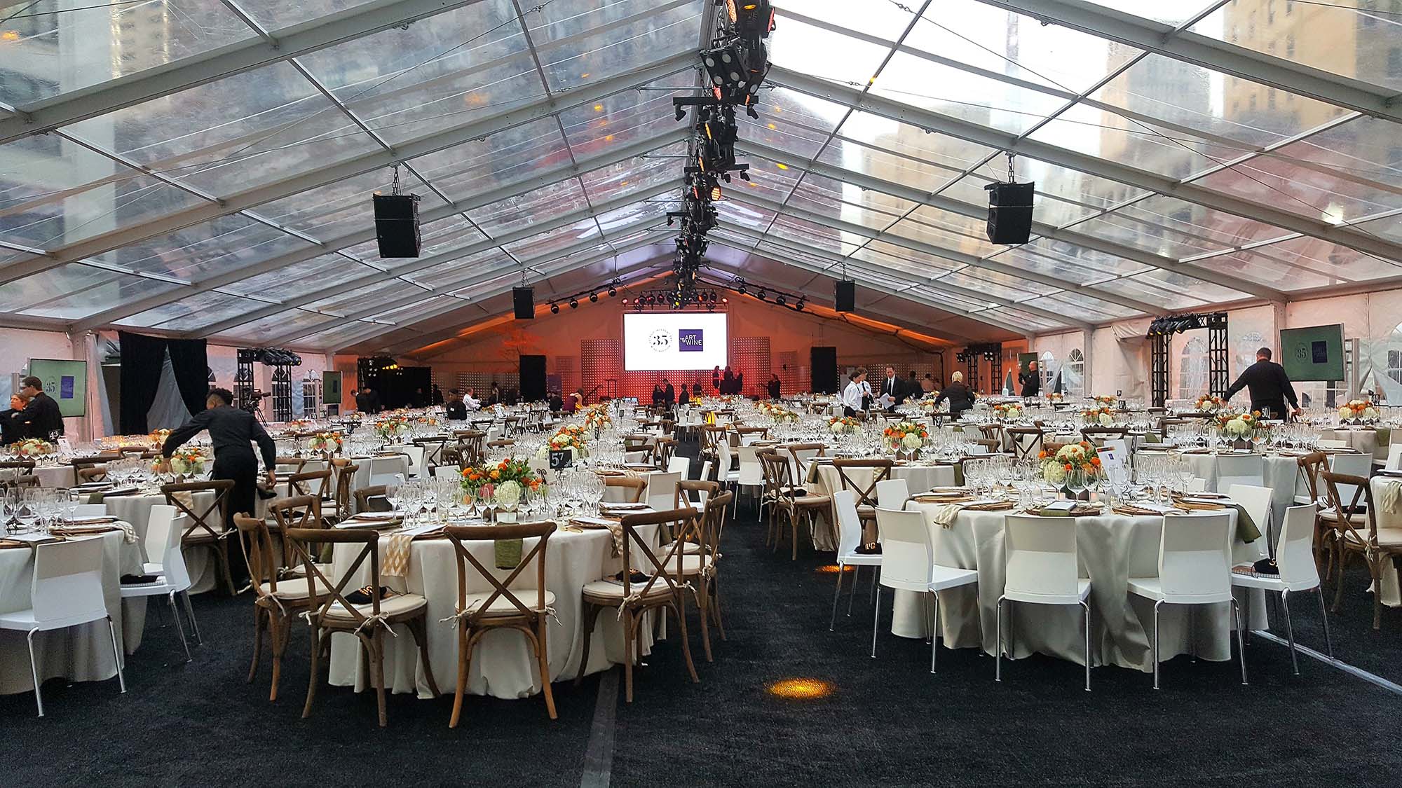 Table and Chair Rental Farmington Hills MI Bos Structure and Events