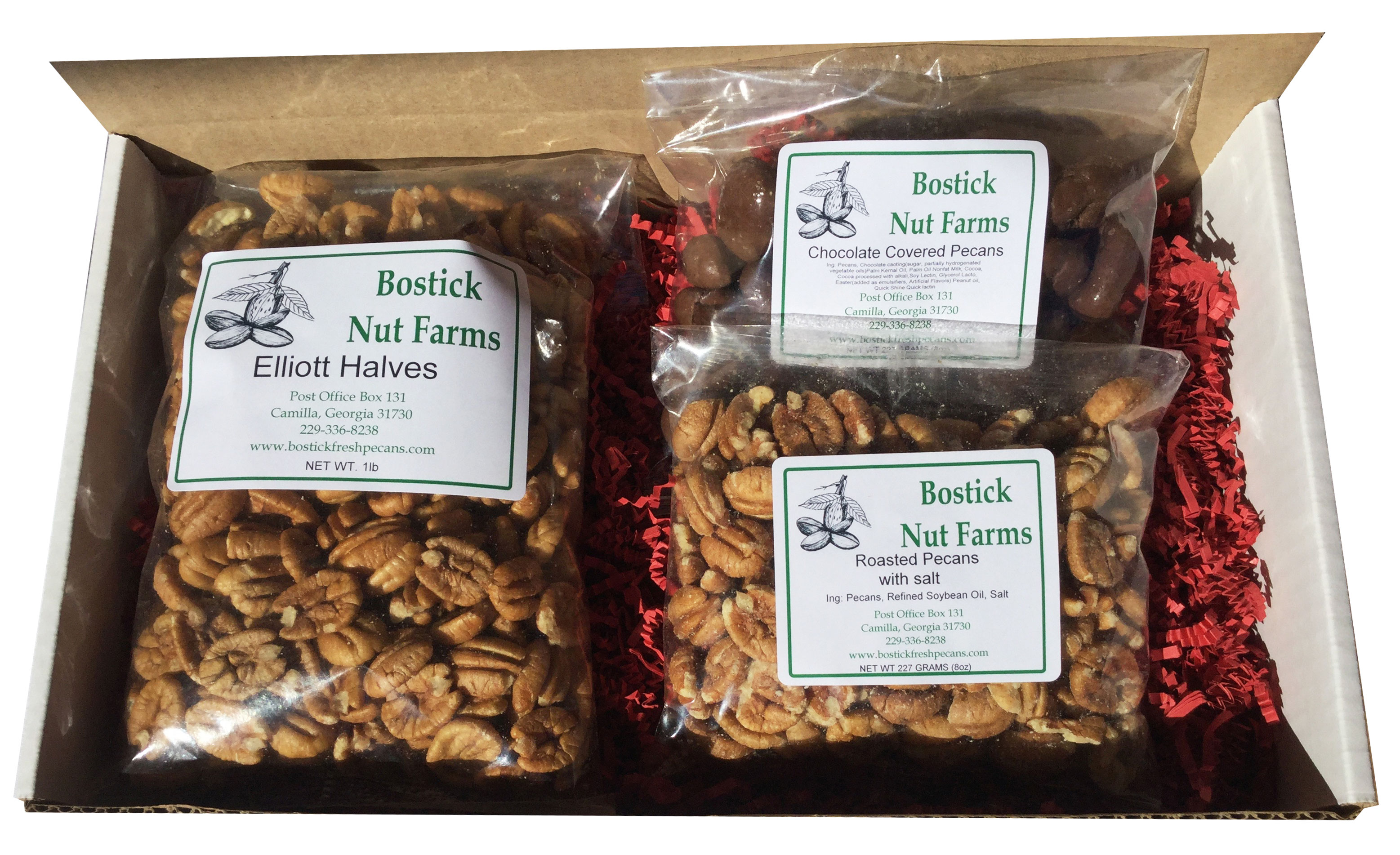 Bostick Fresh Pecans Products
