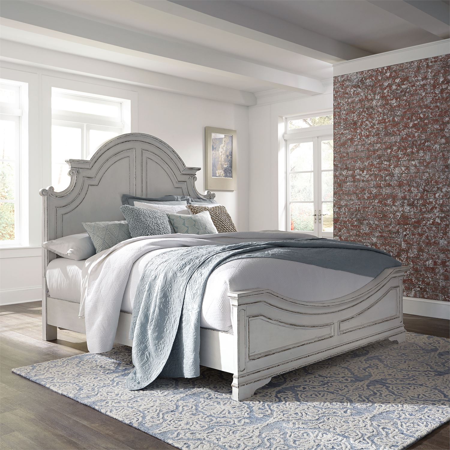 Magnolia Manor King Panel Bed Bostic Sugg Furniture Furniture