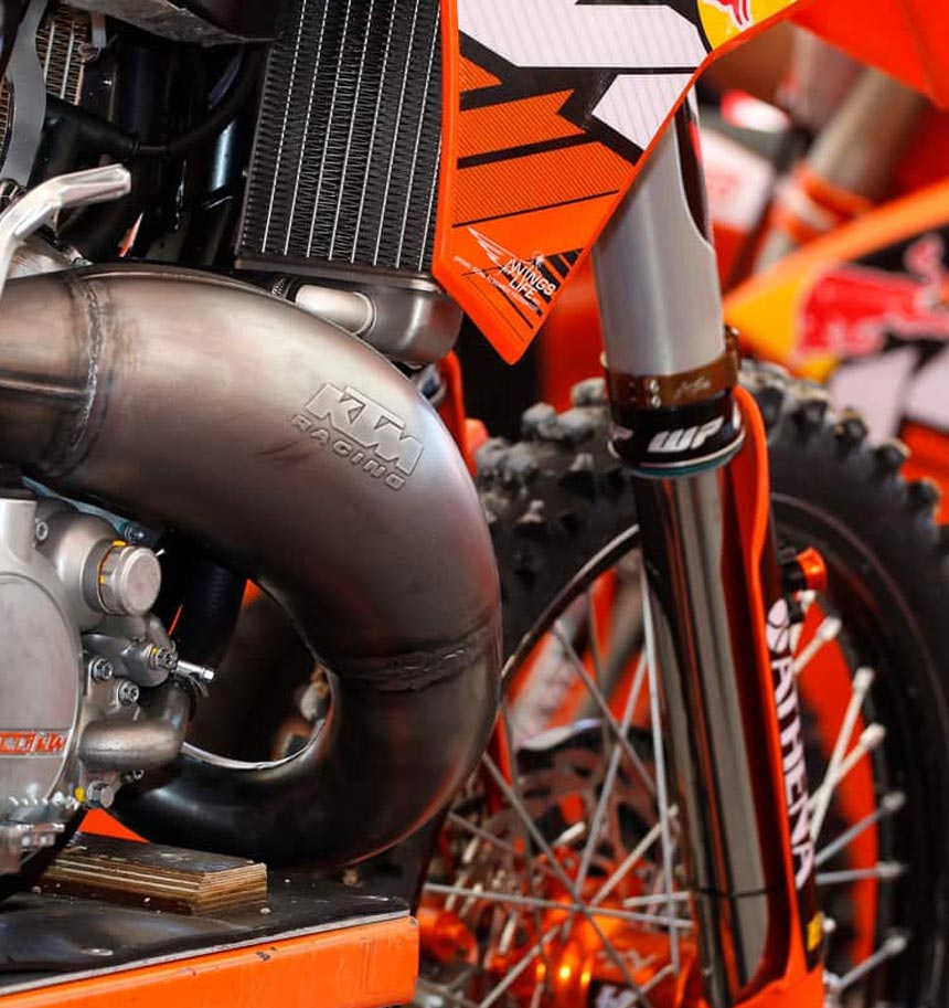 KTM 2021 MOTORCYCLE OEM PARTS Bost