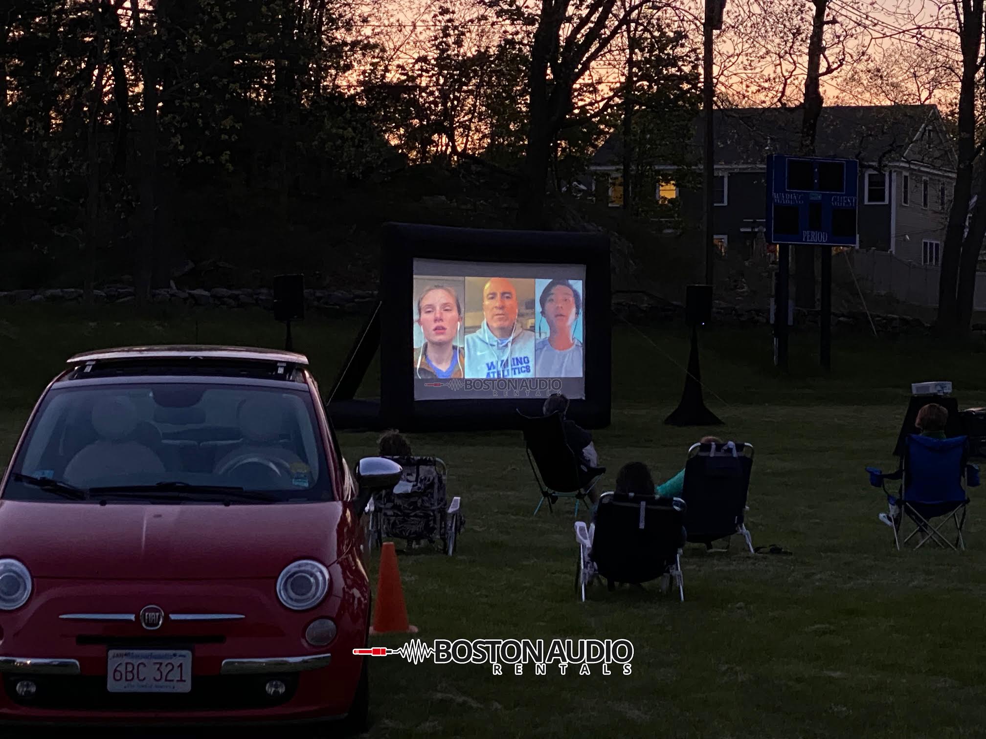 Outdoor Movie Screen Rentals in Boston and Surrounding Area