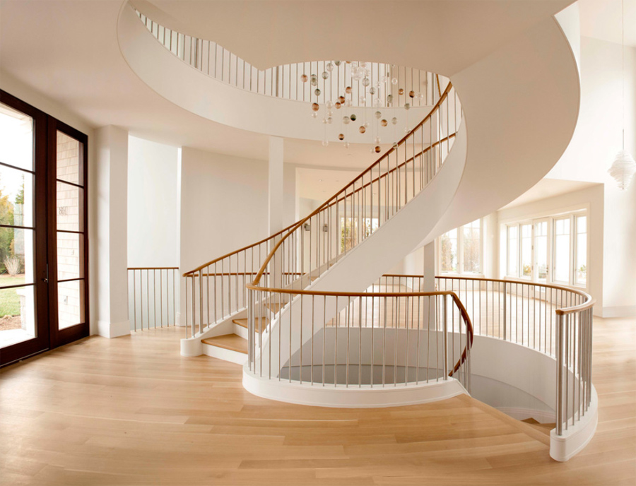 Horner Millwork Completes Amazing Spiral Staircase Boston Design Guide