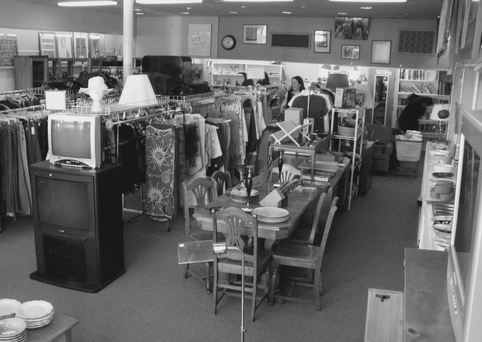 PLACES YOU COULD HANG Thrift Shop of Boston BOSTON HASSLE