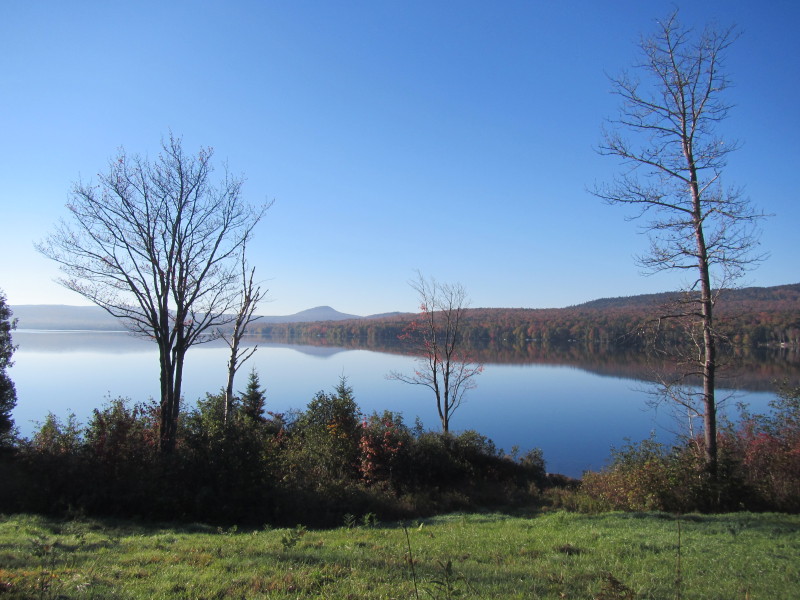 Boston Kayaker Kayaking on Averill Ponds in Averill VT