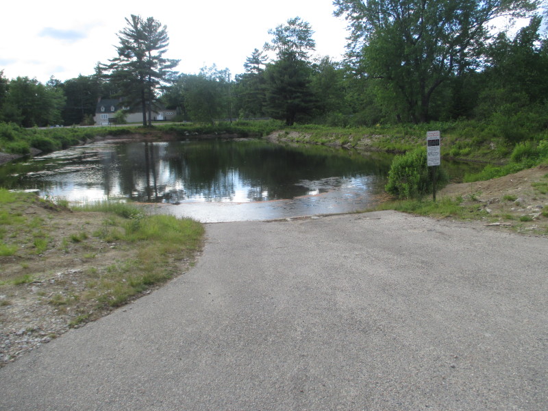 Boston Kayaker Kayaking on Ossipee Lake in Ossipee NH