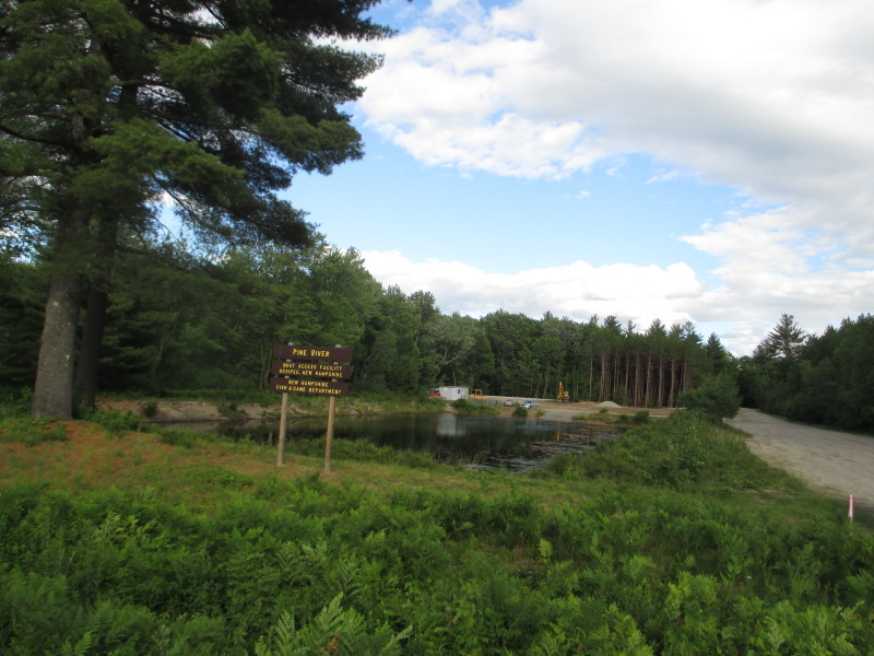 Boston Kayaker Kayaking on Ossipee Lake in Ossipee NH