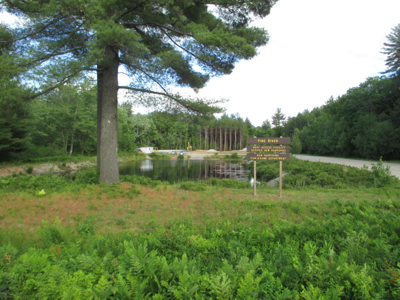 Boston Kayaker Kayaking on Ossipee Lake in Ossipee NH