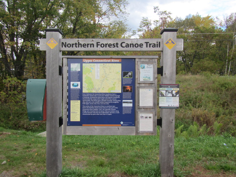 Boston Kayaker Kayaking on Connecticut River from Colebrook NH to