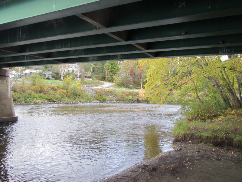 Boston Kayaker Kayaking on Connecticut River from Colebrook NH to