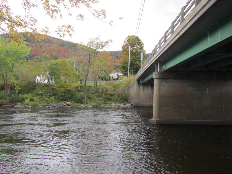 Boston Kayaker Kayaking on Connecticut River from Colebrook NH to