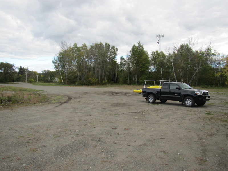 Boston Kayaker Kayaking on Connecticut River from Colebrook NH to