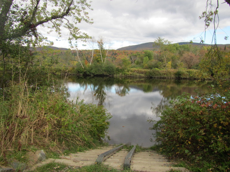 Boston Kayaker Kayaking on Connecticut River from Colebrook NH to