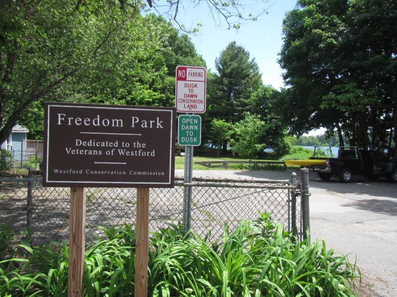 Boston Kayaker Kayaking on Pond and Beaver Brook in Westford MA