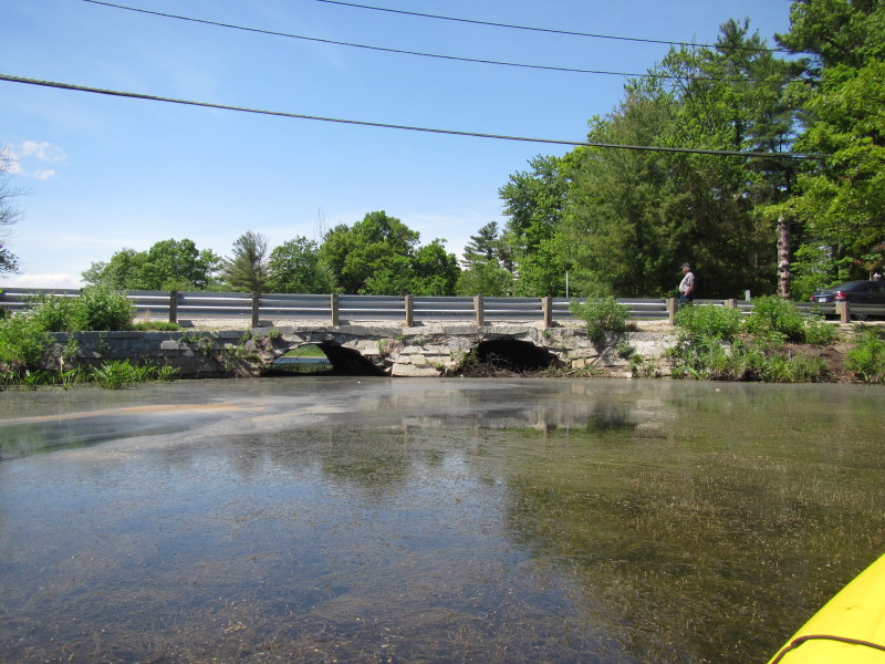 Boston Kayaker Kayaking on Pond and Beaver Brook in Westford MA