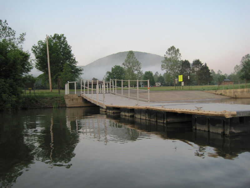 Boston Kayaker Kayaking on Hammond Lake in Tioga PA