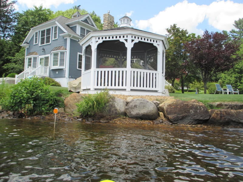 Boston Kayaker Kayaking on Lake Lashaway in North Brookfield MA