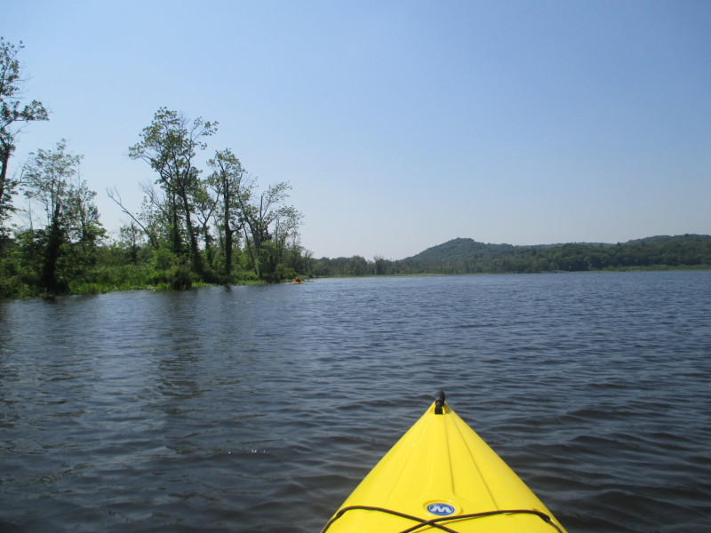 Boston Kayaker Kayaking on Salmon River in East Haddam CT