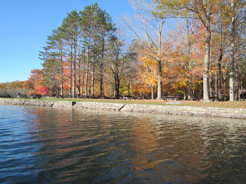 Boston Kayaker Kayaking on Wallum Lake in Douglas MA