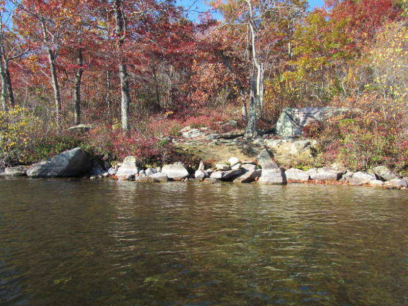 Boston Kayaker Kayaking on Wallum Lake in Douglas MA