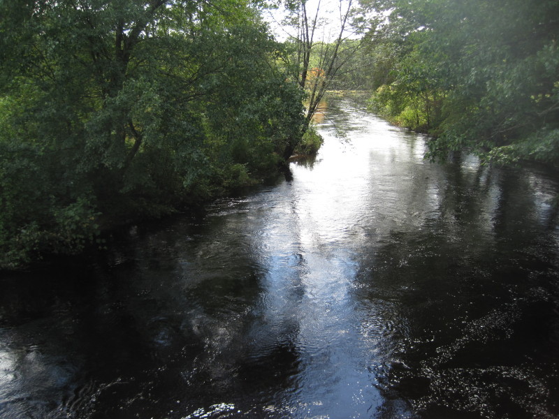 Boston Kayaker Kayaking on Ware River from Barre Plains MA to