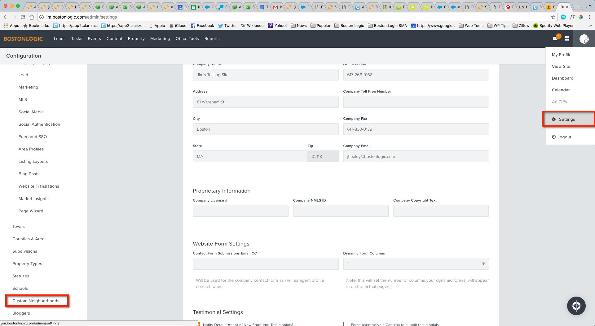 Custom Neighborhoods Propertybase Go