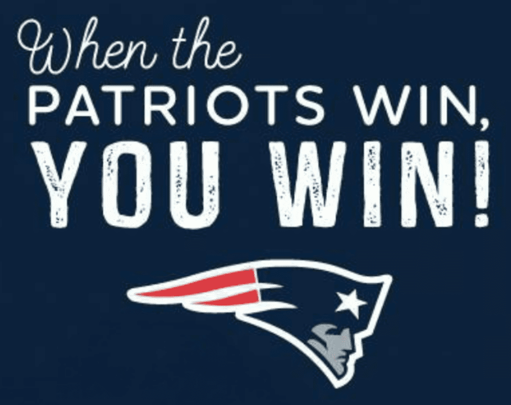 Patriots Win You Win Sundae at Friendly's Boston on Budget