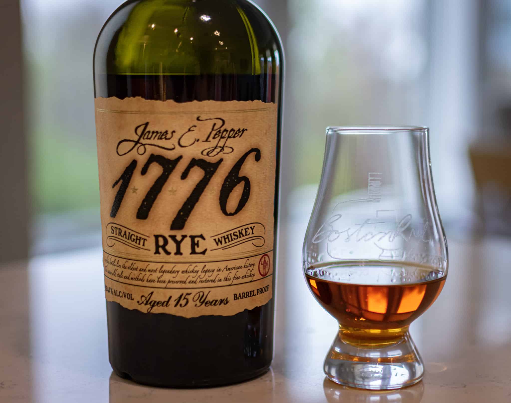 James E. Pepper 15 Year Barrel Proof Rye Review & Tasting Notes Boston Rye