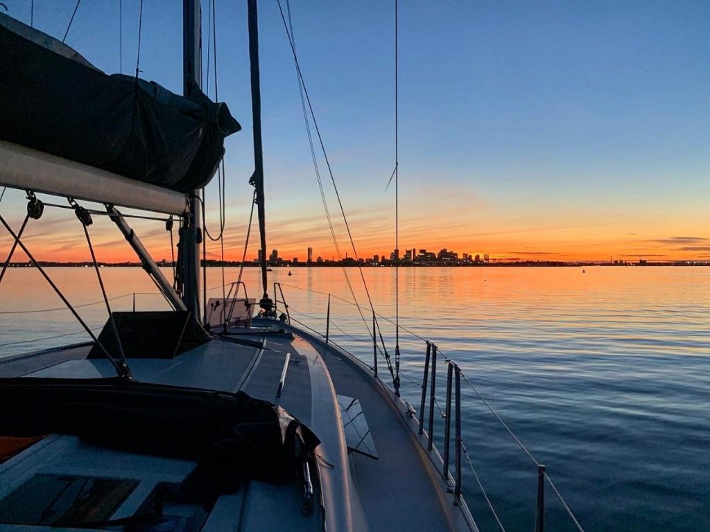 Night Sailing Boston Sailing Center