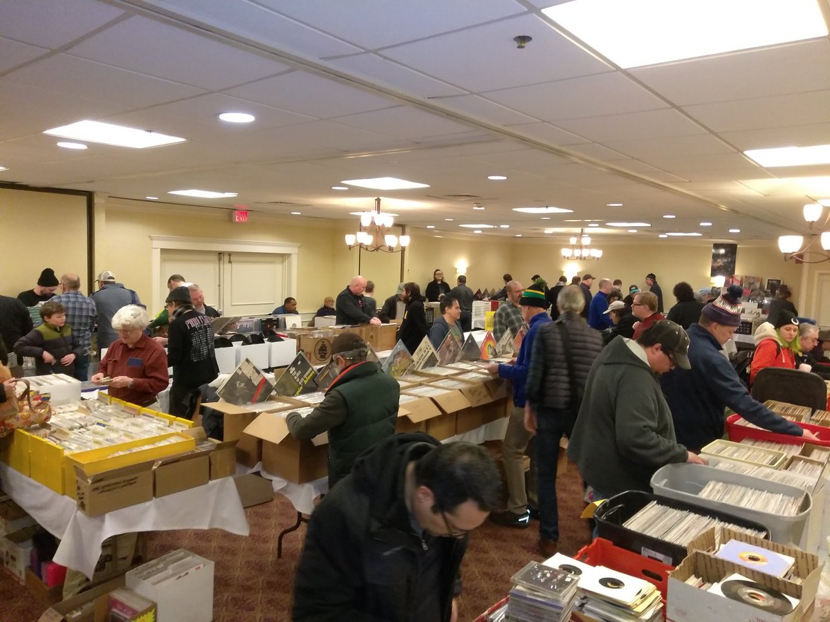 2021 Boston Vinyl Record Show Burlington, MA