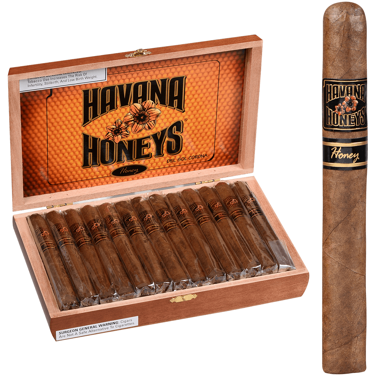 Havana Honeys Del Sol Honey Cigars Boswell Pipes