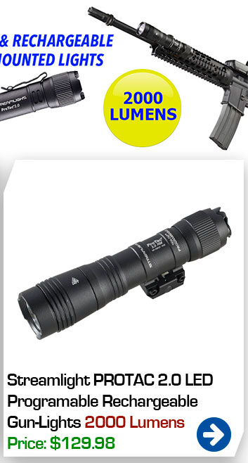 JUST IN! Streamlight PROTAC 2.0 Programable & Rechargeable Flashlights