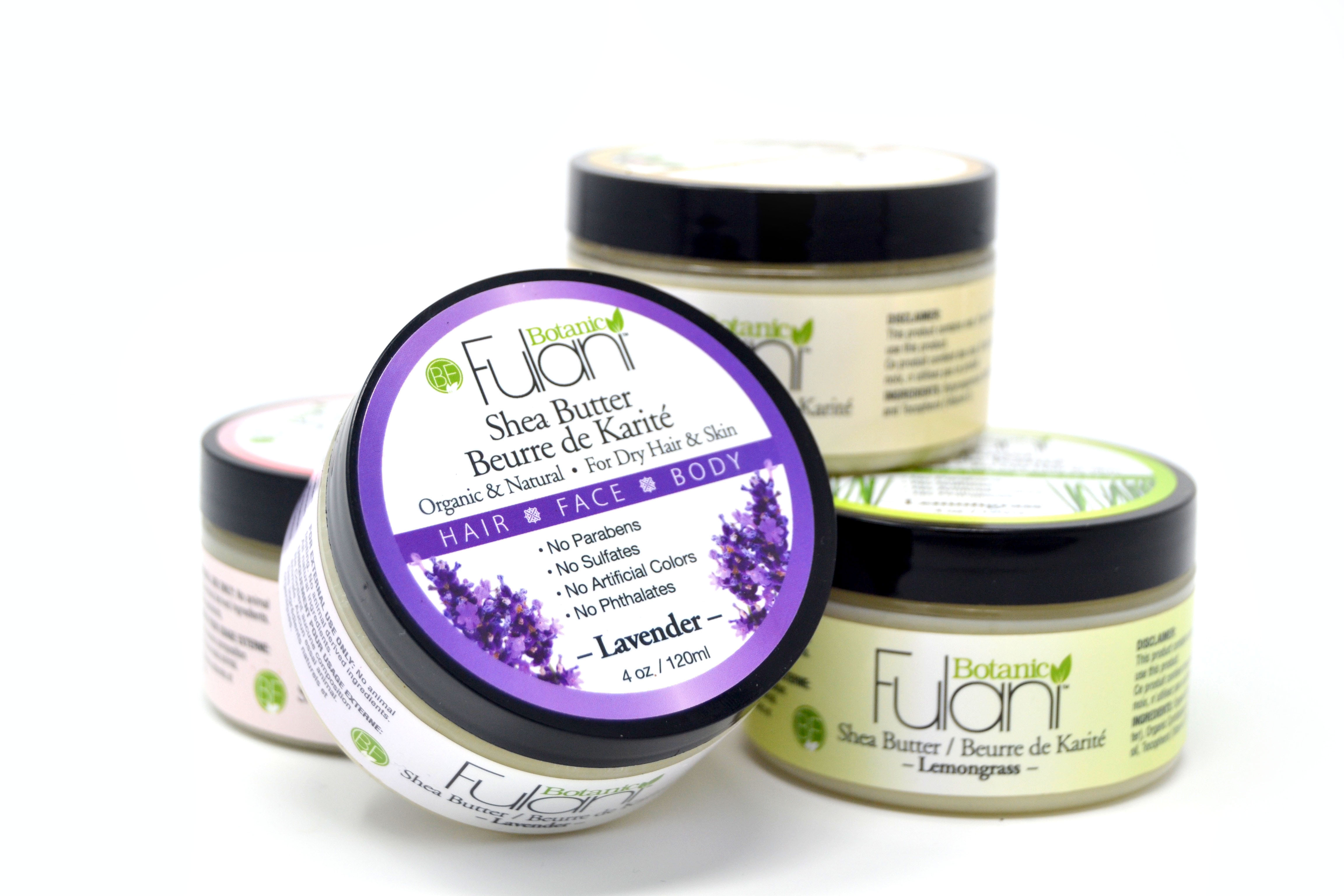 Lavender Shea Butter/ Beurre de Karité Botanic Fulani