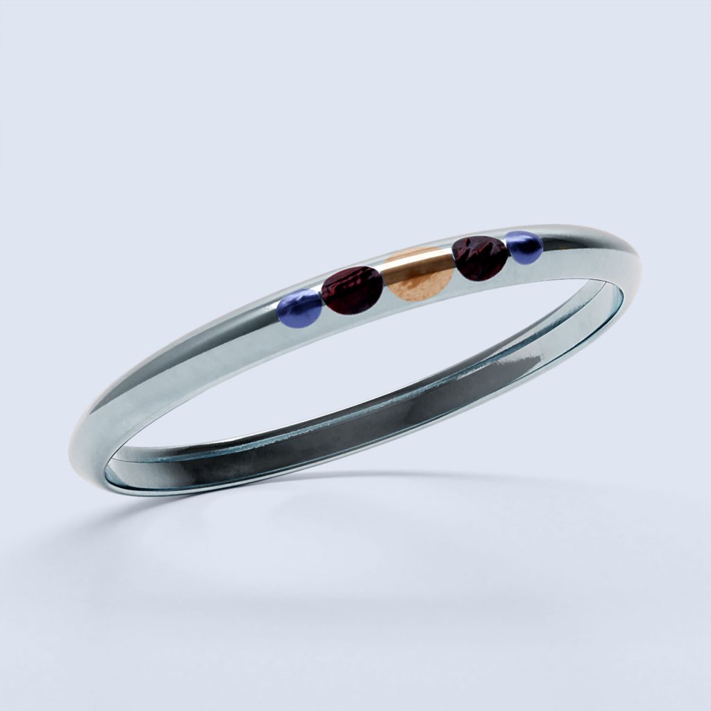 Light blue ring Botcha Software 3d