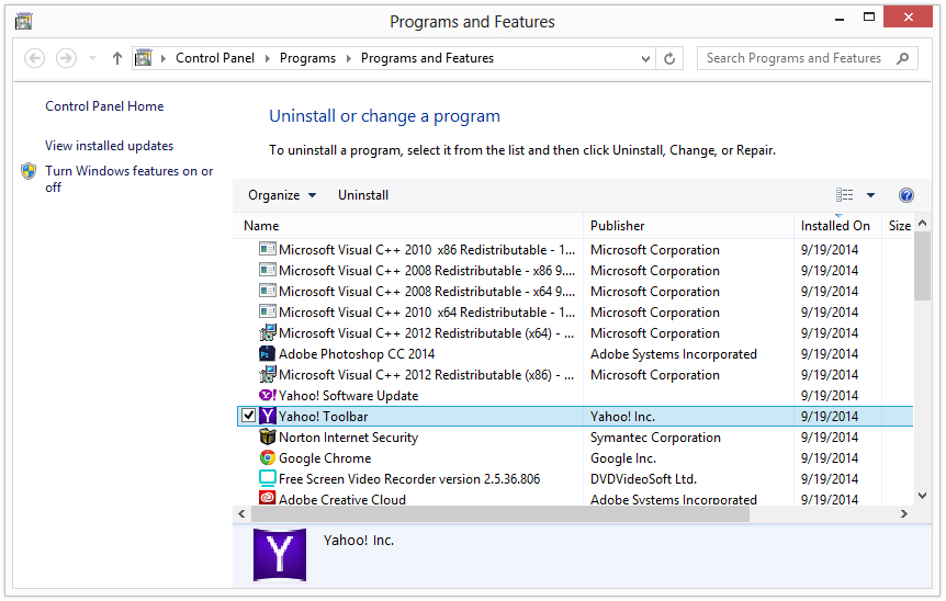 How to remove Yahoo Toolbar (Removal Guide) Botcrawl
