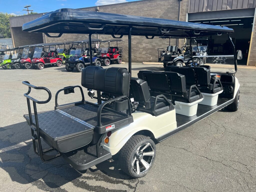 2023 LITHIUM Carrier 8 PLUS Golf Cart! Street Ready! 0 for 36 months