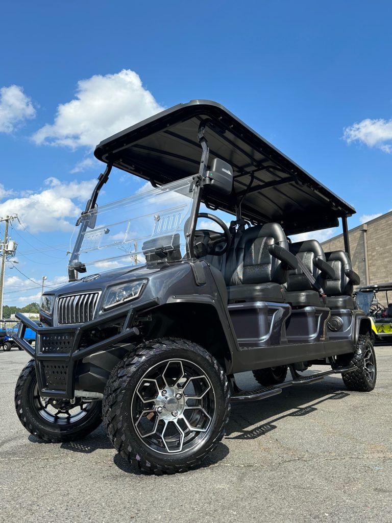 LITHIUM Street Ready Golf Cart, Fully Loaded Evolution D5 Maverick 6