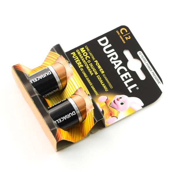 Bateria Duracell LR14 1,5V 2szt. Sklep dla robotyków