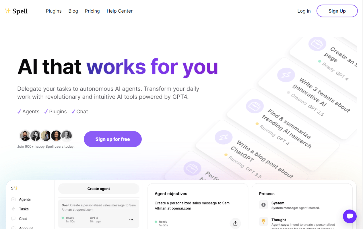 Spell AI Marketplace