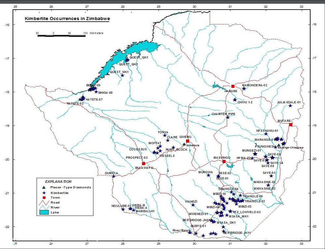 Zimbabwe Botswana Diamonds
