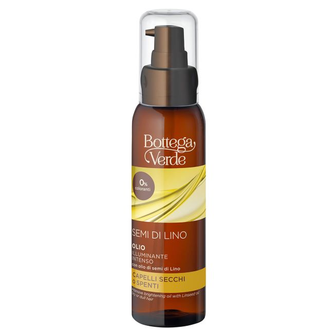 Linseed Intense illuminating oil with linseed oil (100 ml) dry or