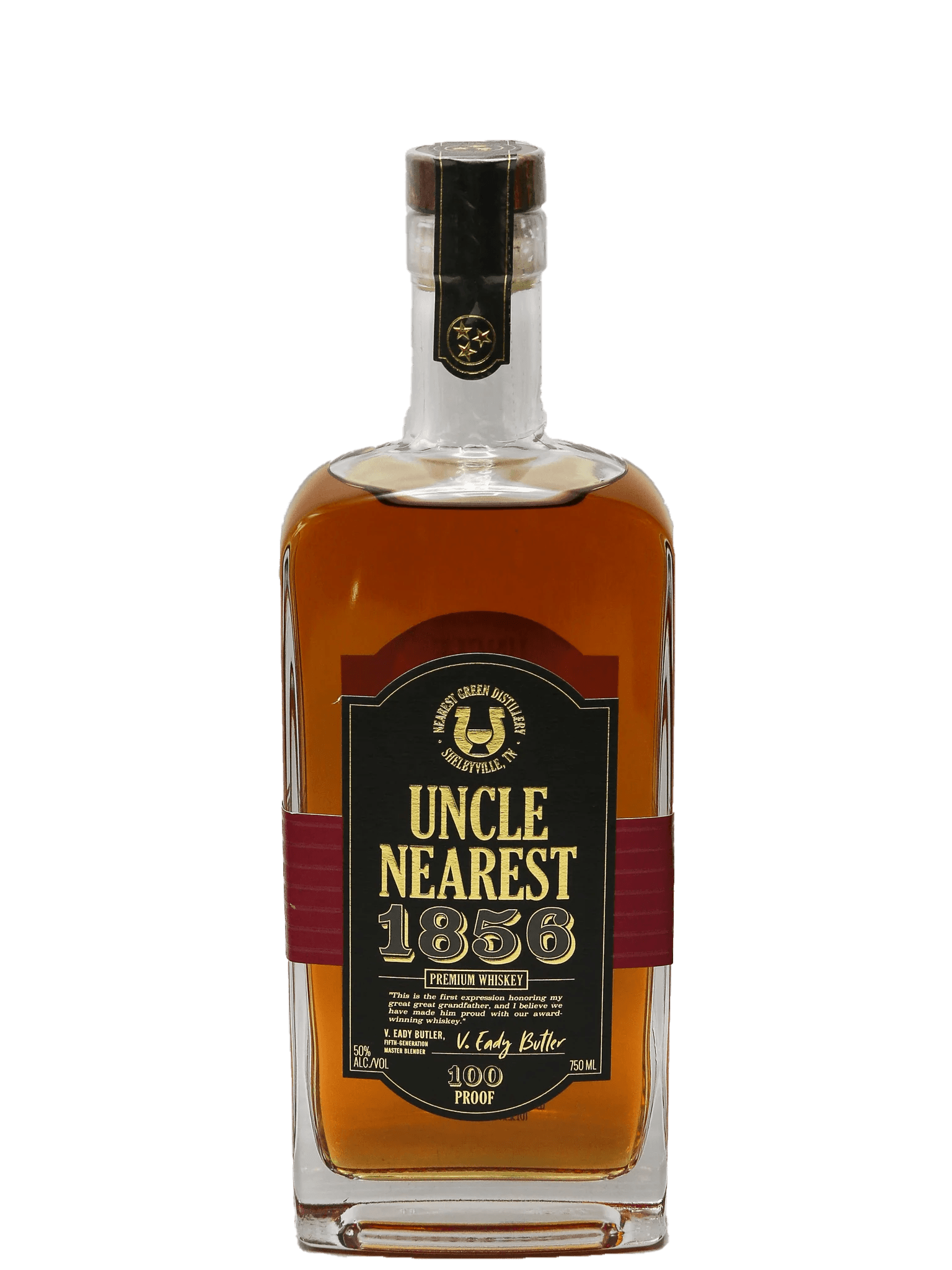 Uncle Nearest 1856 Premium Whiskey 750ml Bottle Barn