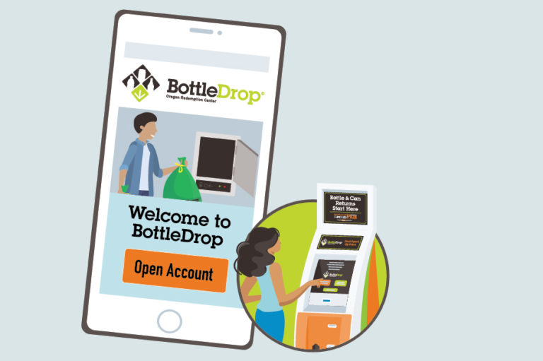 BottleDrop Green Bags The Easiest Way to Redeem Containers
