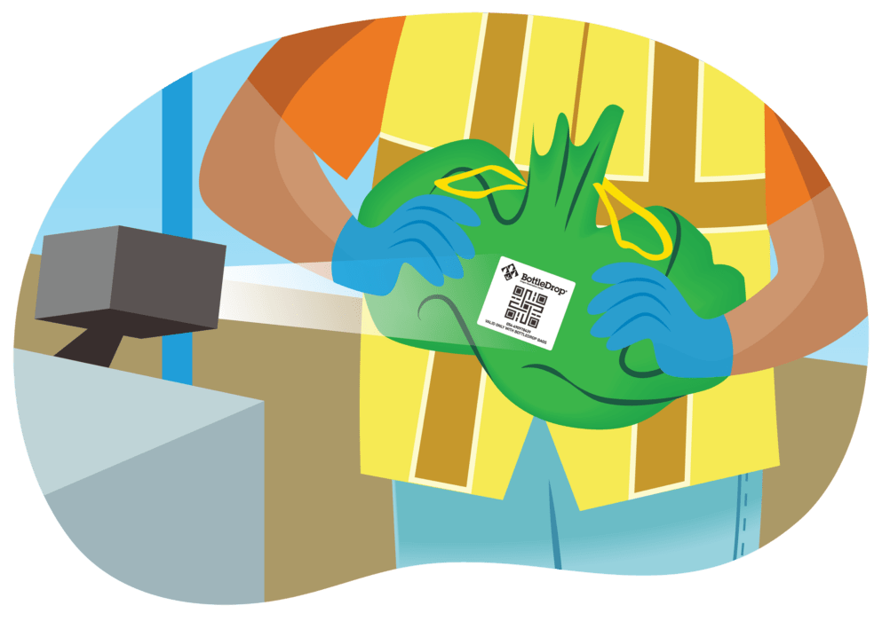 Green Bag Drop Options BottleDrop