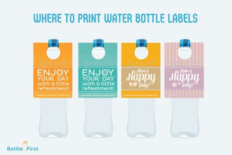 Where To Print Water Bottle Labels BottleFirst