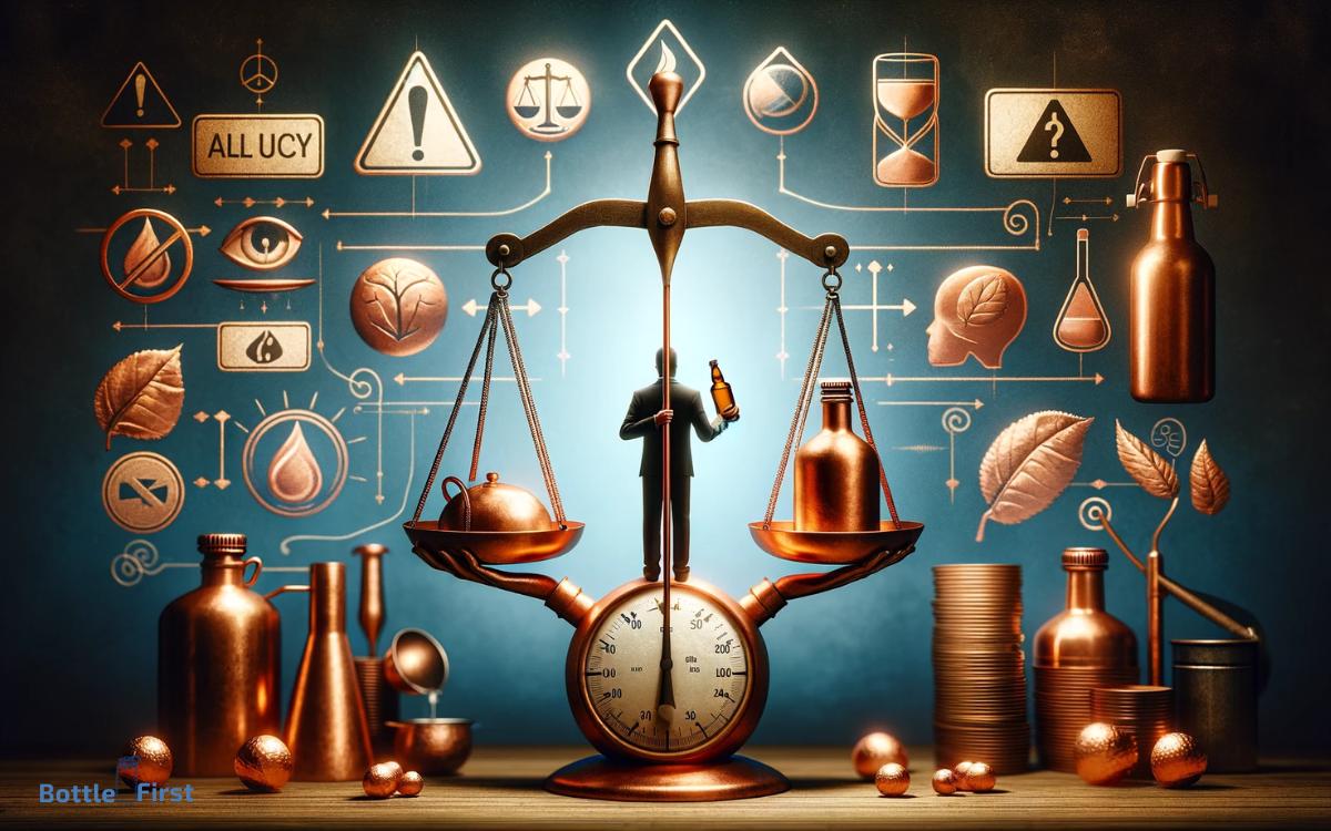 Potential Risks And Precautions When Drinking From A Copper Bottle